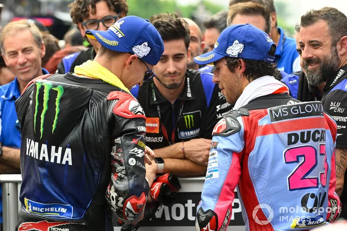 Fabio Quartararo, Yamaha Factory Racing, Enea Bastianini, Gresini Racing
