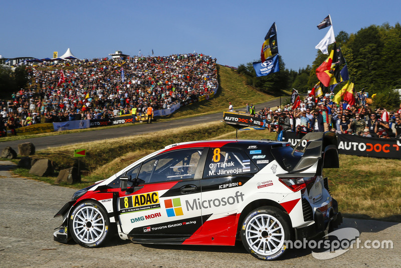 Ott Tanak, Martin Järveoja, Toyota Yaris WRC, Toyota Gazoo Racing