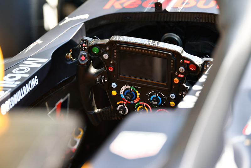 Red Bull Racing RB14 steering wheel