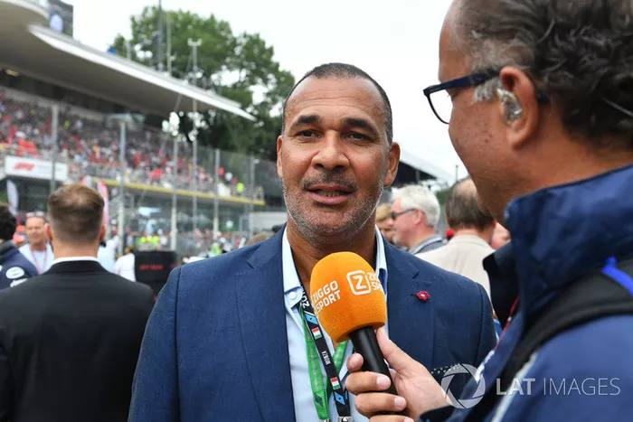 Ruud Gullit en la parrilla