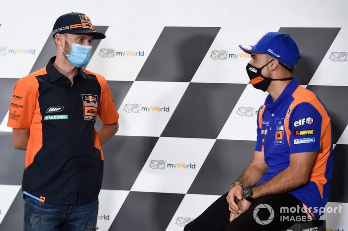 Brad Binder, Red Bull KTM Factory Racing, Miguel Oliveira, Red Bull KTM Tech 3