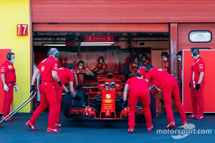 Sebastian Vettel, Ferrari SF71H  