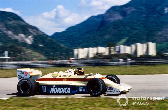 Thierry Boutsen, Arrows A6 Ford