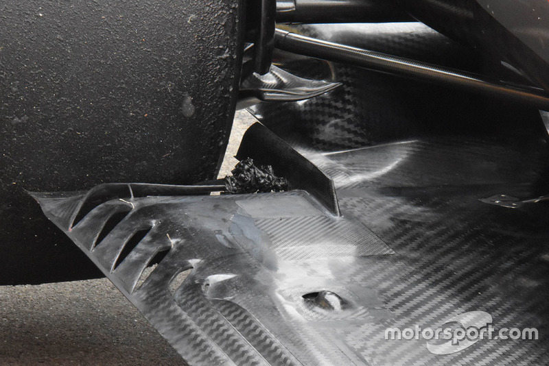 Detalle del piso Ferrari SF71H