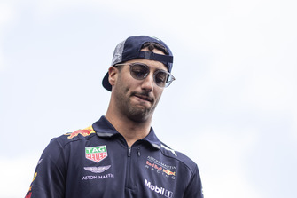 Daniel Ricciardo, Red Bull Racing on the drivers parade