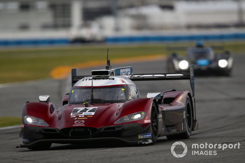 Mazda beim Test in Daytona