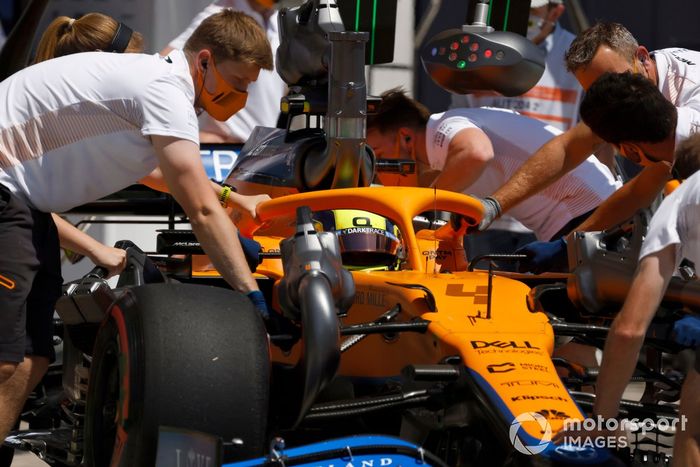 Lando Norris, McLaren MCL35M