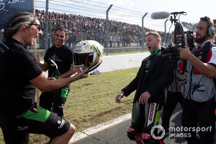 Jonathan Rea, Kawasaki Racing Team celebra su quinto título mundial