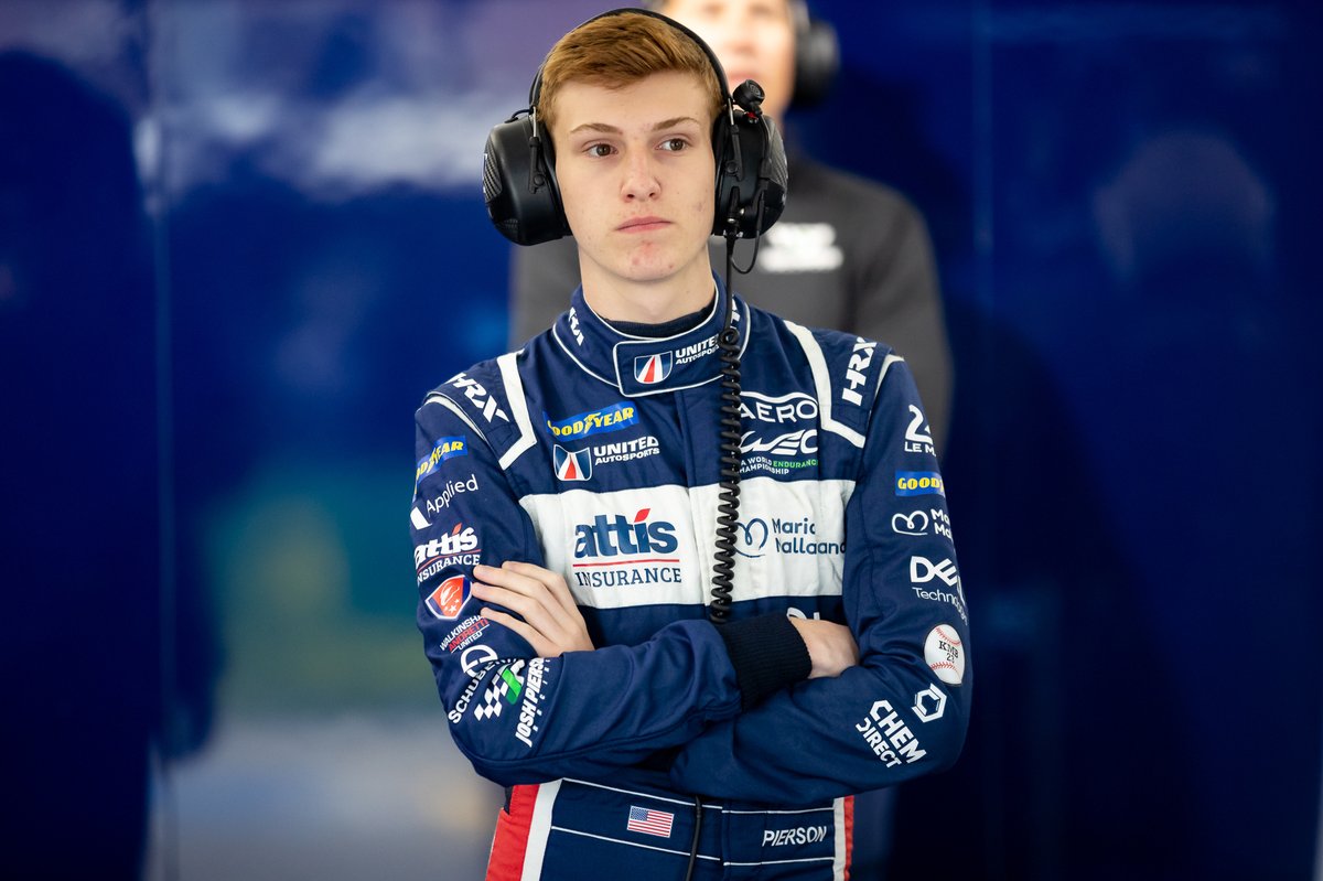 Pierson will have a second crack at the WEC with United next year alongside Jarvis and Blomqvist, but his future beyond that is open