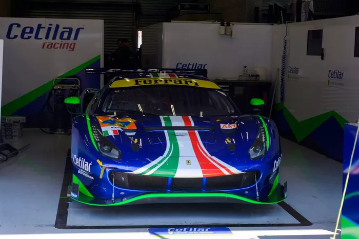#47 Cetilar Racing Ferrari 488 GTE Evo: Roberto Lacorte, Giorgio Sernagiotto, Antonio Fuoco