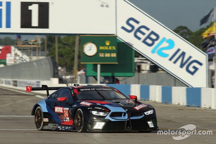 #24 BMW Team RLL BMW M8 GTE, GTLM: John Edwards, Jesse Krohn, Augusto Farfus