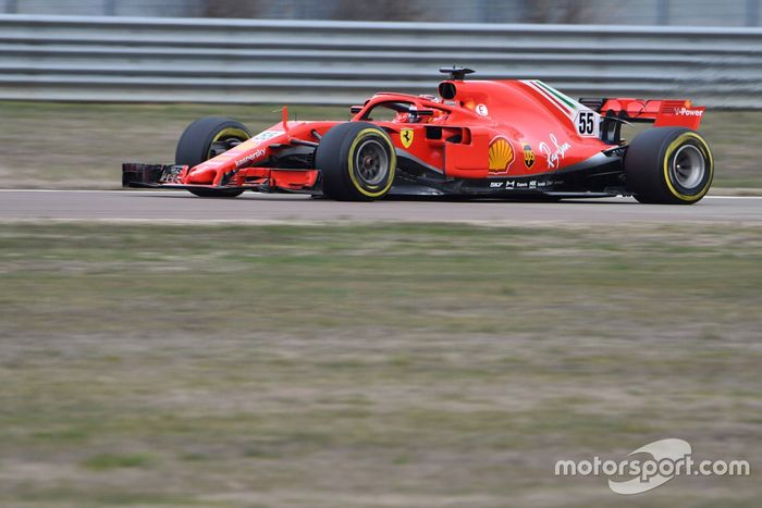 Carlos Sainz Jr., Ferrari SF71H  