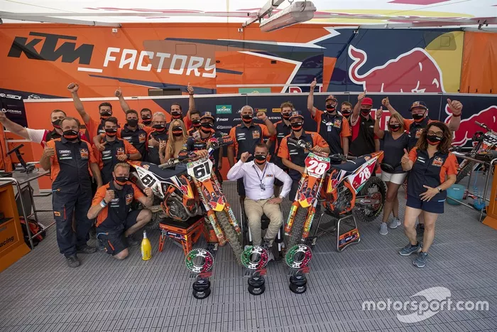 Tom Vialle y Jorge Prado, KTM Factory Racing