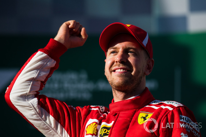 Vainqueur : Sebastian Vettel (Ferrari)