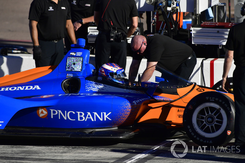 Scott Dixon, Chip Ganassi Racing Honda ön cam testi