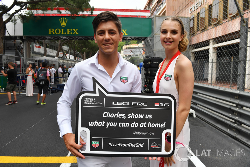 Grid girl e grid boy TAG Heuer