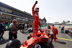 Polesitter Sebastian Vettel, Ferrari