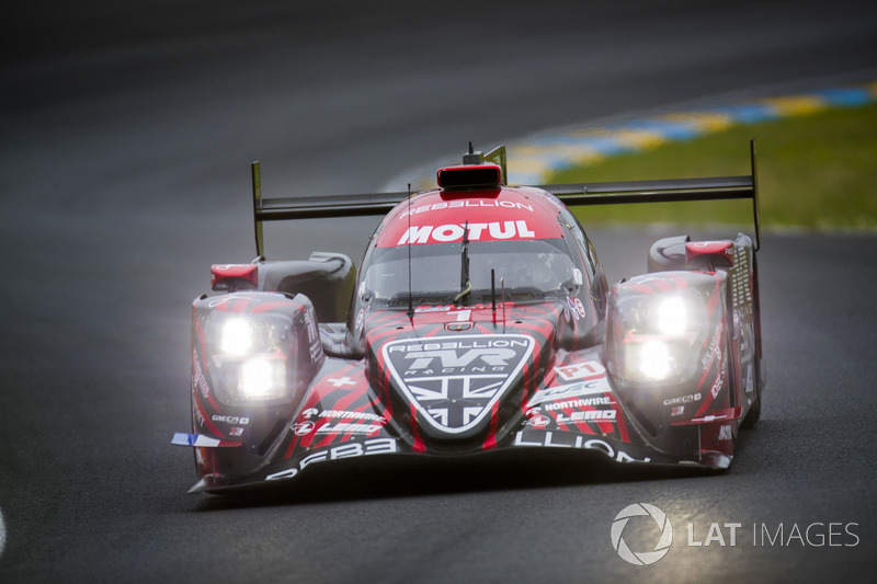 #1 Rebellion Racing Rebellion R-13: Andre Lotterer, Neel Jani, Bruno Senna