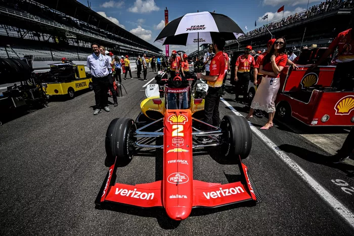  Josef Newgarden, Chevrolet del equipo Penske