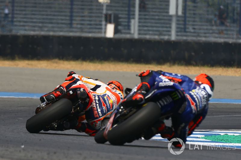 Marc Marquez, Repsol Honda Team and Maverick Viñales, Yamaha Factory Racing