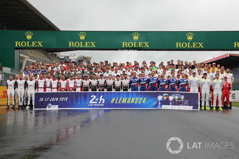 Foto di gruppo dei piloti