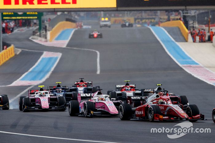 Sean Gelael, PREMA Racing, Maximilian Gunther, BWT Arden