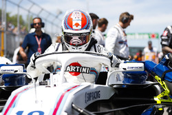 Lance Stroll, Williams Racing, op de grid