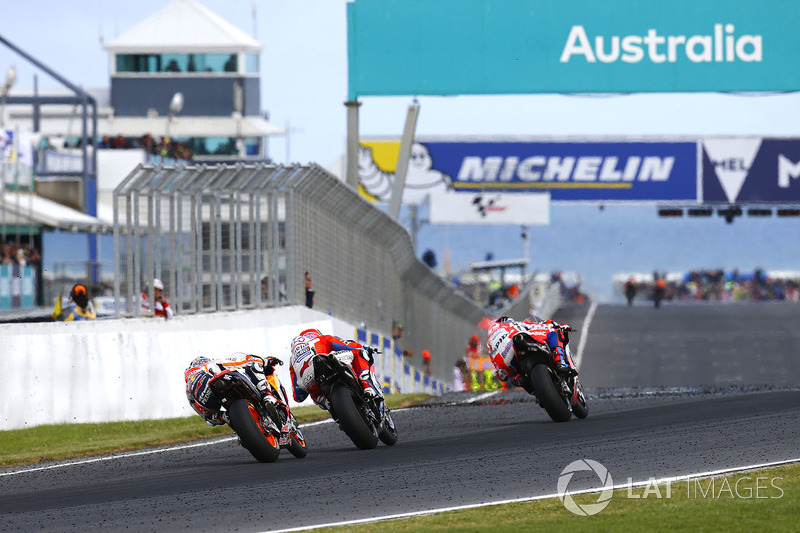 Scott Redding, Pramac Racing, Andrea Dovizioso, Ducati Team, Dani Pedrosa, Repsol Honda Team