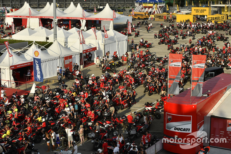 Ambiente en el evento