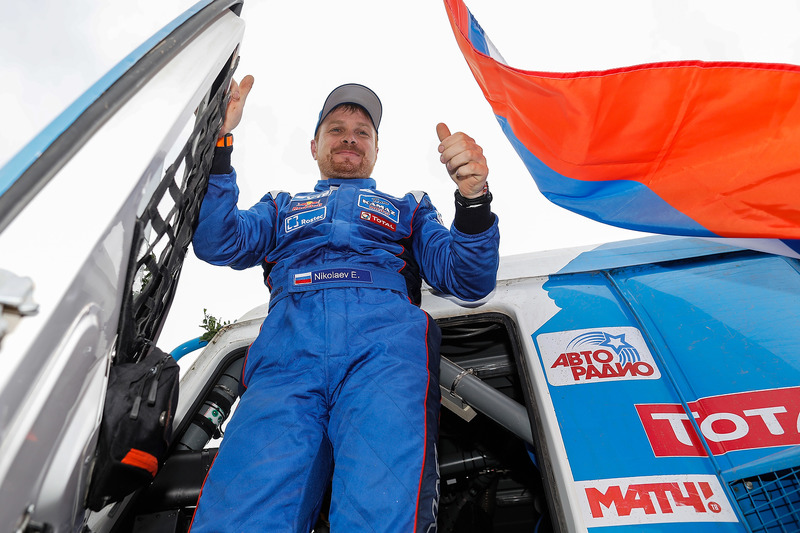 Truck winner Eduard Nikolaev, Team KAMAZ Master