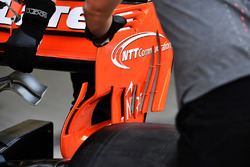 McLaren MCL32, dettaglio dell'ala posteriore