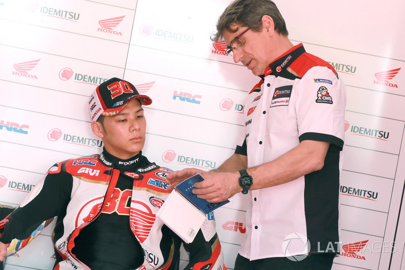 LCR Honda. #30 Такааки Накагами