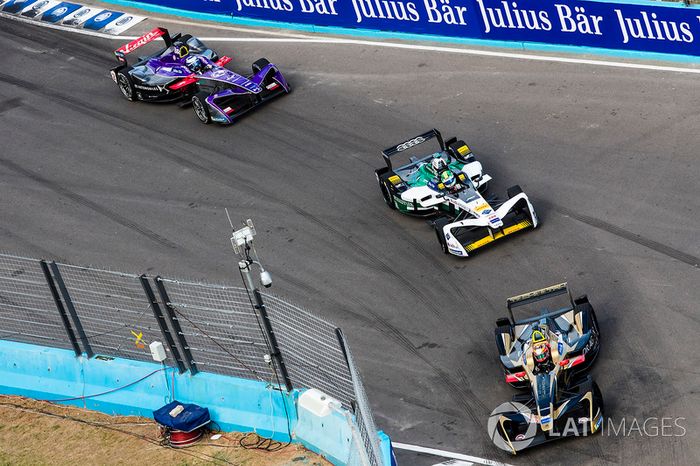 Jean-Eric Vergne, Techeetah, Lucas di Grassi, Audi Sport ABT Schaeffler & Sam Bird, DS Virgin Racing