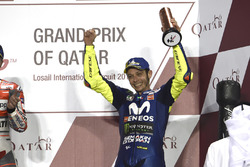 Third place Valentino Rossi, Yamaha Factory Racing