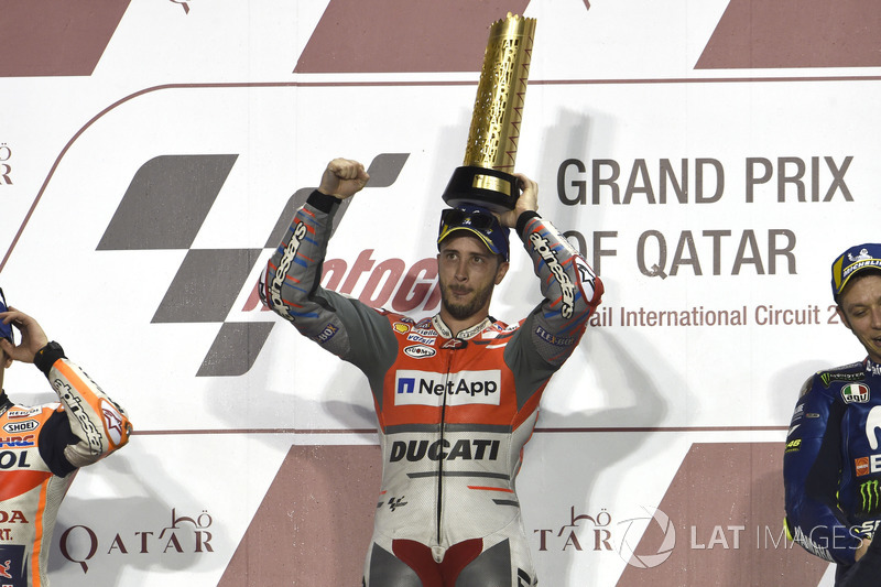 Winner Andrea Dovizioso, Ducati Team