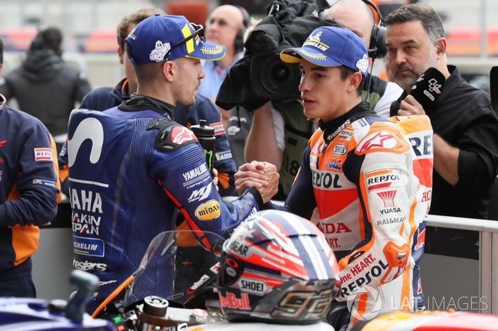 Maverick Viñales, Yamaha Factory Racing, Marc Marquez, Repsol Honda Team