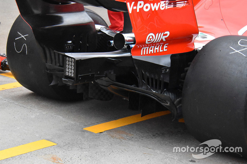 Ferrari SF71H arka detay