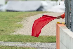 Drapeau rouge