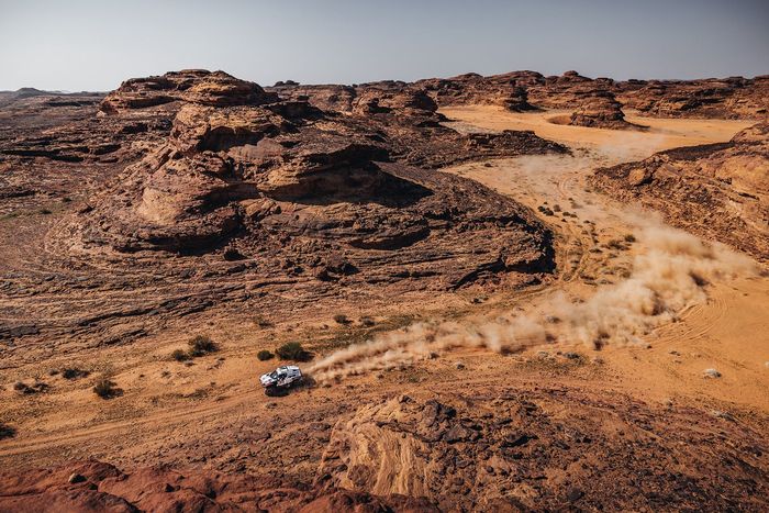 #217 X-raid Mini JCW Team Mini John Cooper Works Rally Plus: Krzysztof Hołowczyc, Łukasz Kurzeja