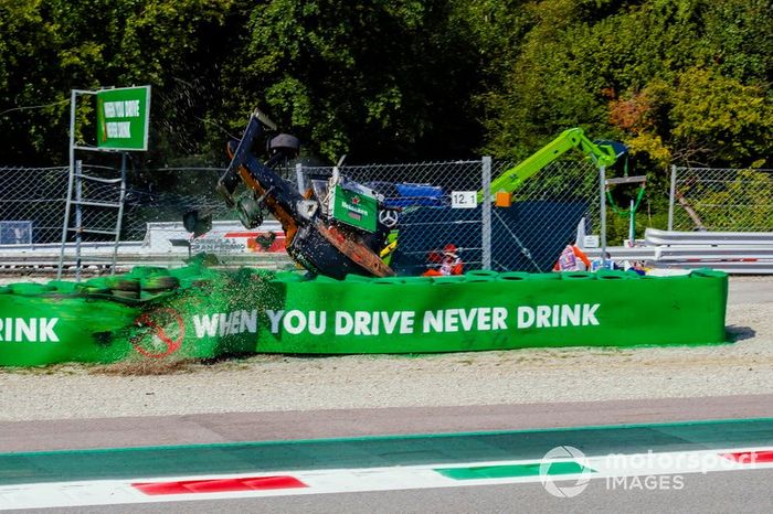 Alexander Peroni, Campos Racing, crashes