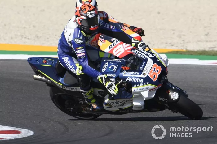 Caída de Tito Rabat, Avintia Racing
