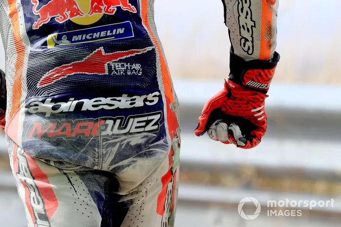 Marc Márquez, Repsol Honda Team tras su caída