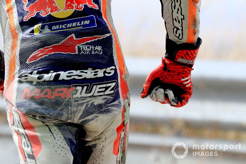 Marc Márquez, Repsol Honda Team tras su caída