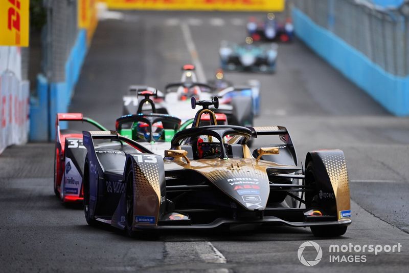 Antonio Felix da Costa, DS Techeetah, DS E-Tense FE21, Rene Rast, Audi Sport ABT Schaeffler, Audi e-tron FE07 