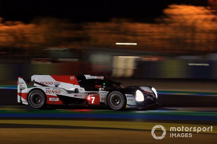 #7 Toyota Gazoo Racing Toyota TS050: Mike Conway, Kamui Kobayashi, Jose Maria Lopez