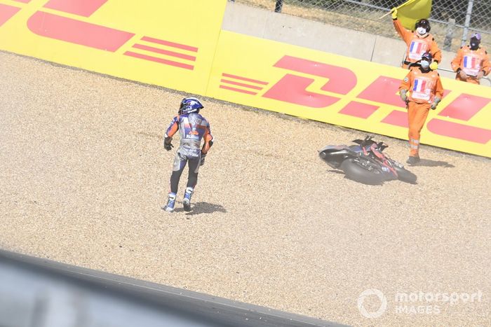 Caída de Miguel Oliveira, Red Bull KTM Tech 3