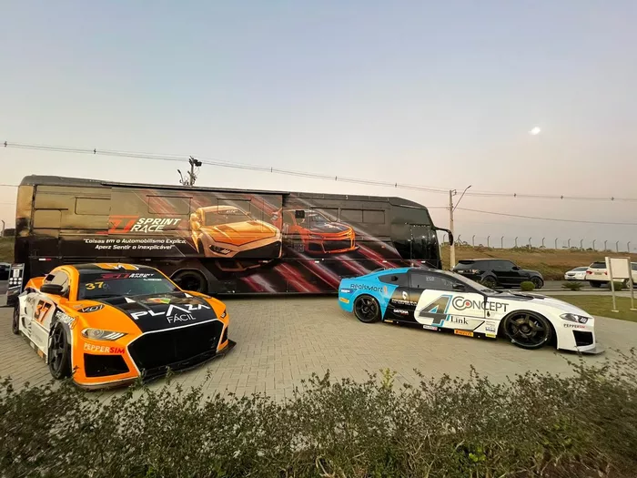GT Sprint Race expôs suas máquinas no Aeroparque Aldeia da Serra

