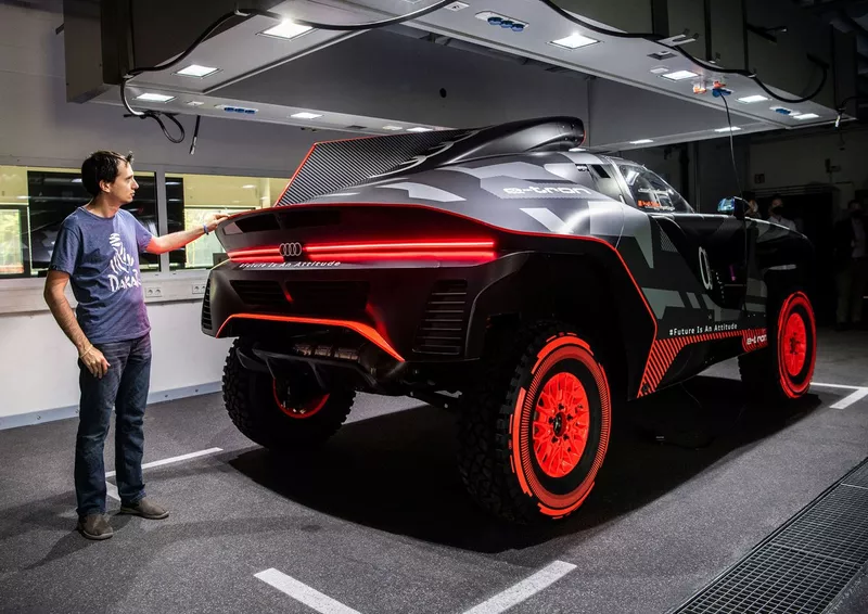 Présentation de l'Audi RS Q e-tron