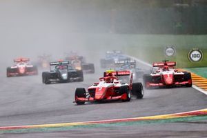 Arthur Leclerc, Prema Racing, Hitech Grand PrixDennis Hauger, Prema Racing, e Caio Collet, MP Motorsport