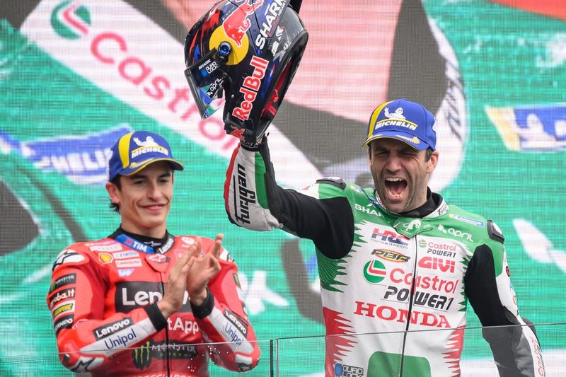 Johann Zarco, équipe LCR Honda, Marc Marquez, équipe Ducati